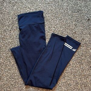 Fabletics 7/8 Length Navy Leggings